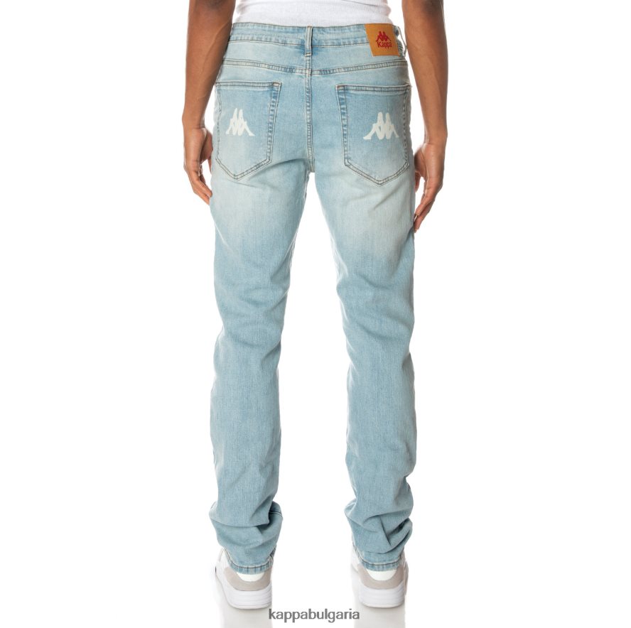 Kappa мъже автентичен син джинс леко измиване 48Z026279