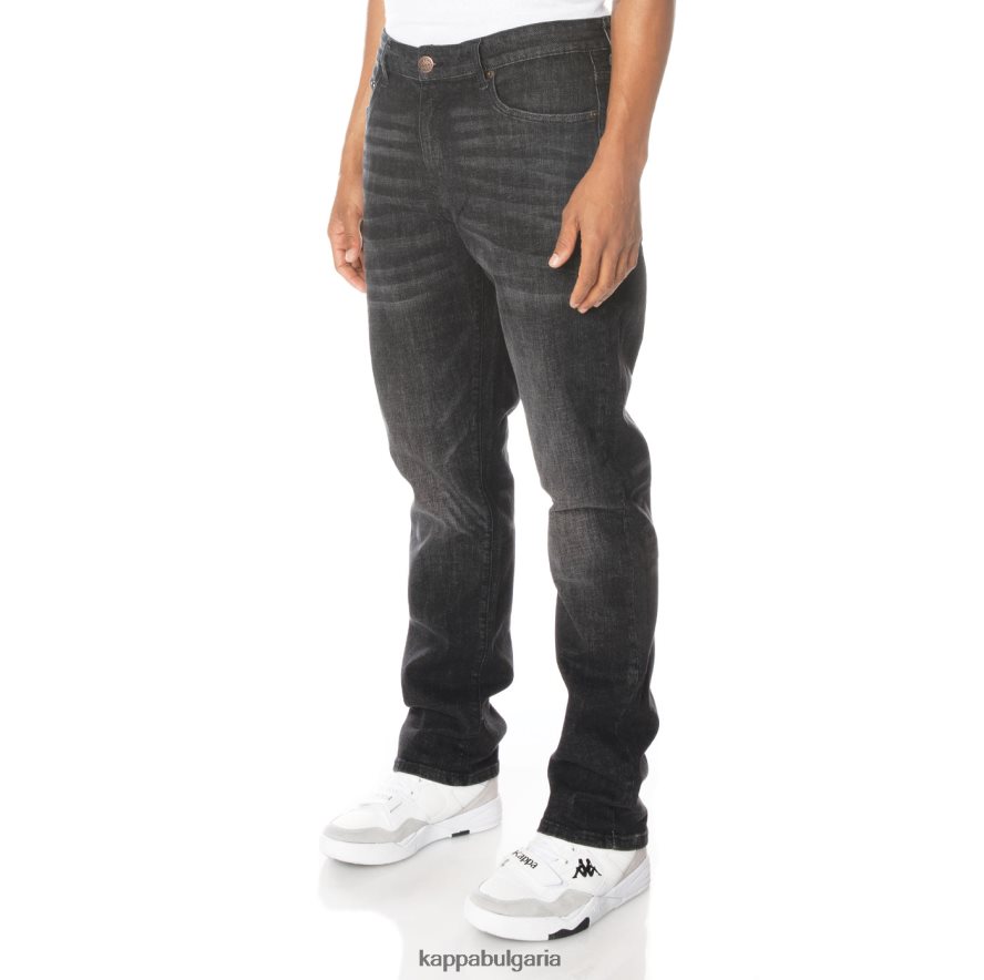 Kappa мъже автентичен син джинс черна струя 48Z026280
