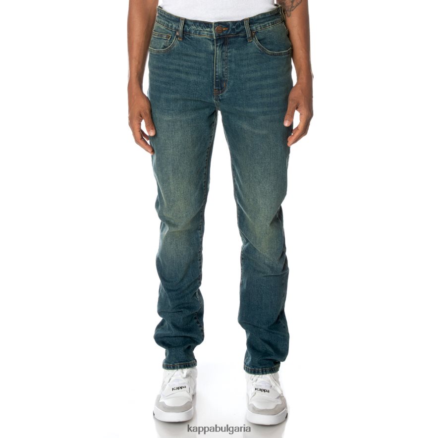 Kappa мъже автентичен син джинс средно пране 48Z026282