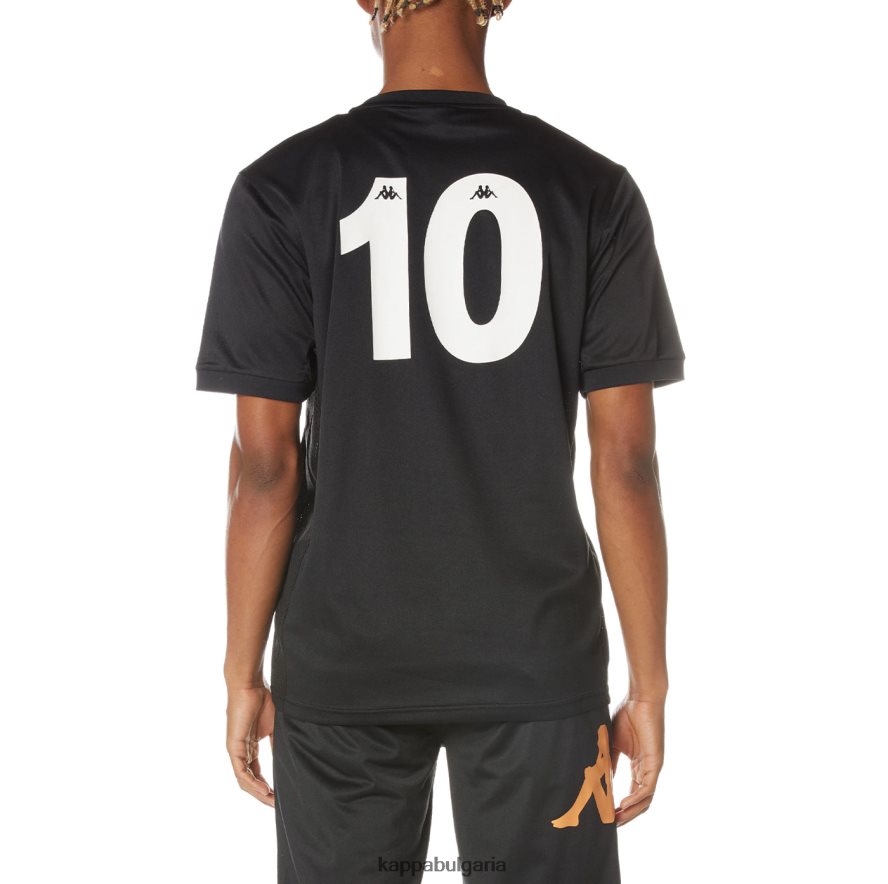 Kappa мъже автентично трико на арнолд смолисточерен 48Z026213