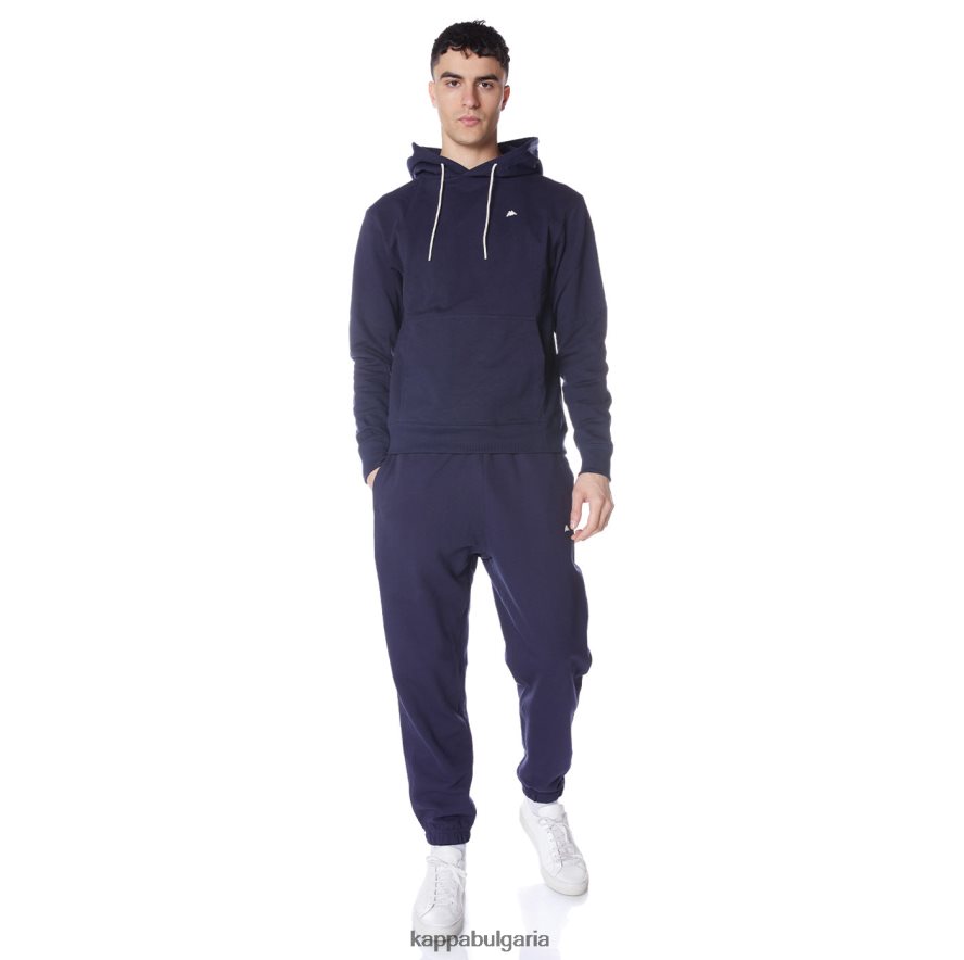 Kappa мъже халат giovani gramys качулка военноморски флот 48Z02654