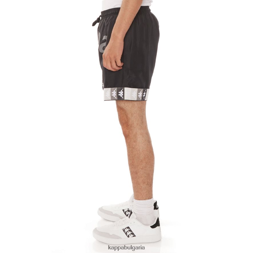 Kappa мъже 222 бански банда eddie черна струя 48Z026236