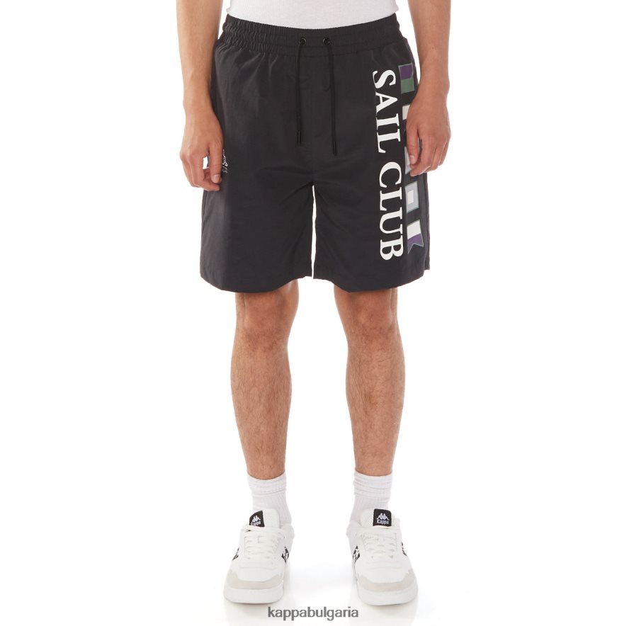 Kappa мъже червени шорти черна струя 48Z026218