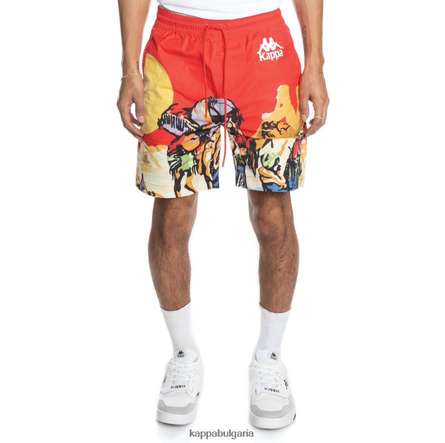 Kappa мъже автентични шорти оазис червен 48Z026246