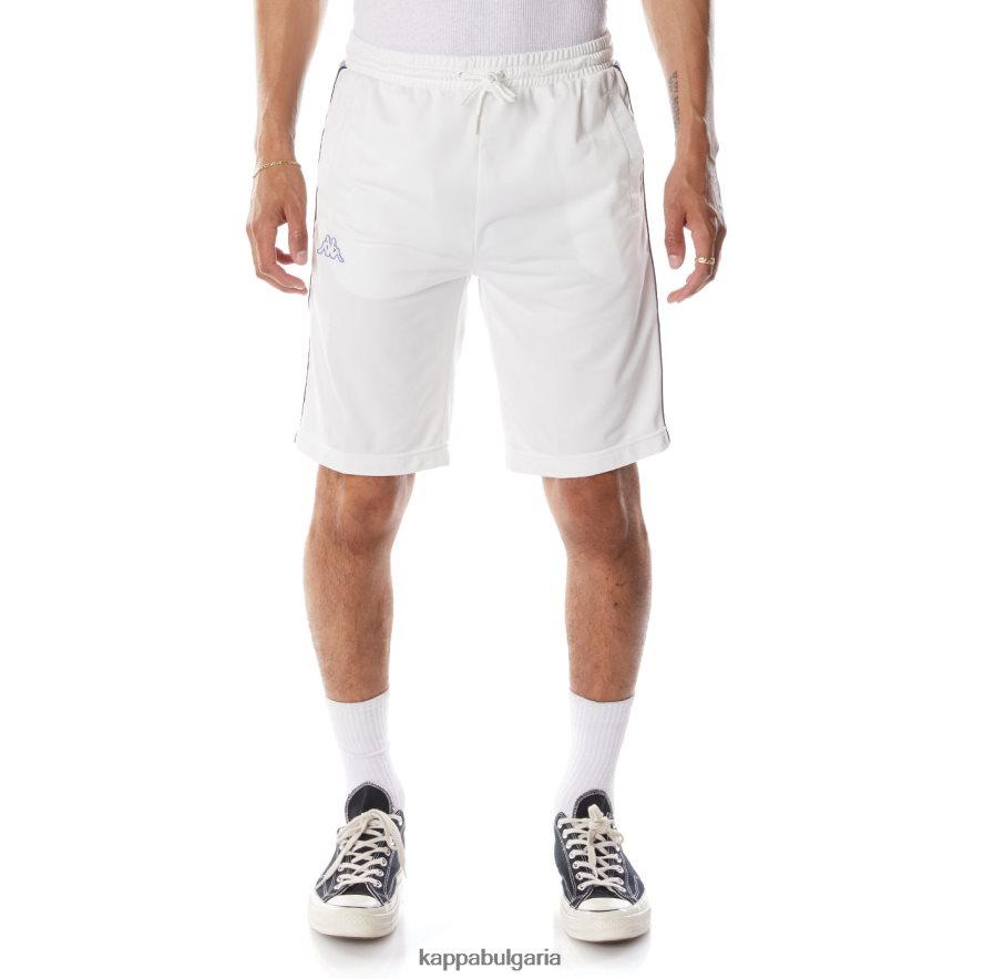Kappa мъже лого лента asved 2 шорти бяло синьо 48Z026260