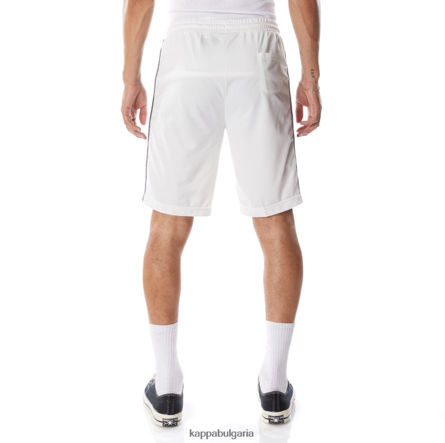 Kappa мъже лого лента asved 2 шорти бяло синьо 48Z026260