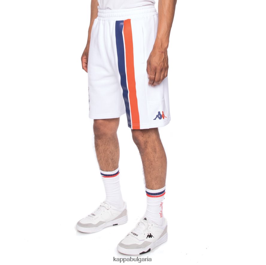 Kappa мъже автентични шорти credy gumball 3000 бяло 48Z026278