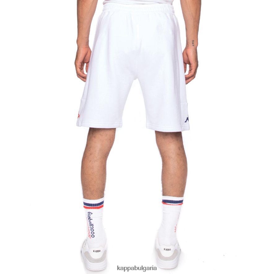 Kappa мъже автентични шорти credy gumball 3000 бяло 48Z026278