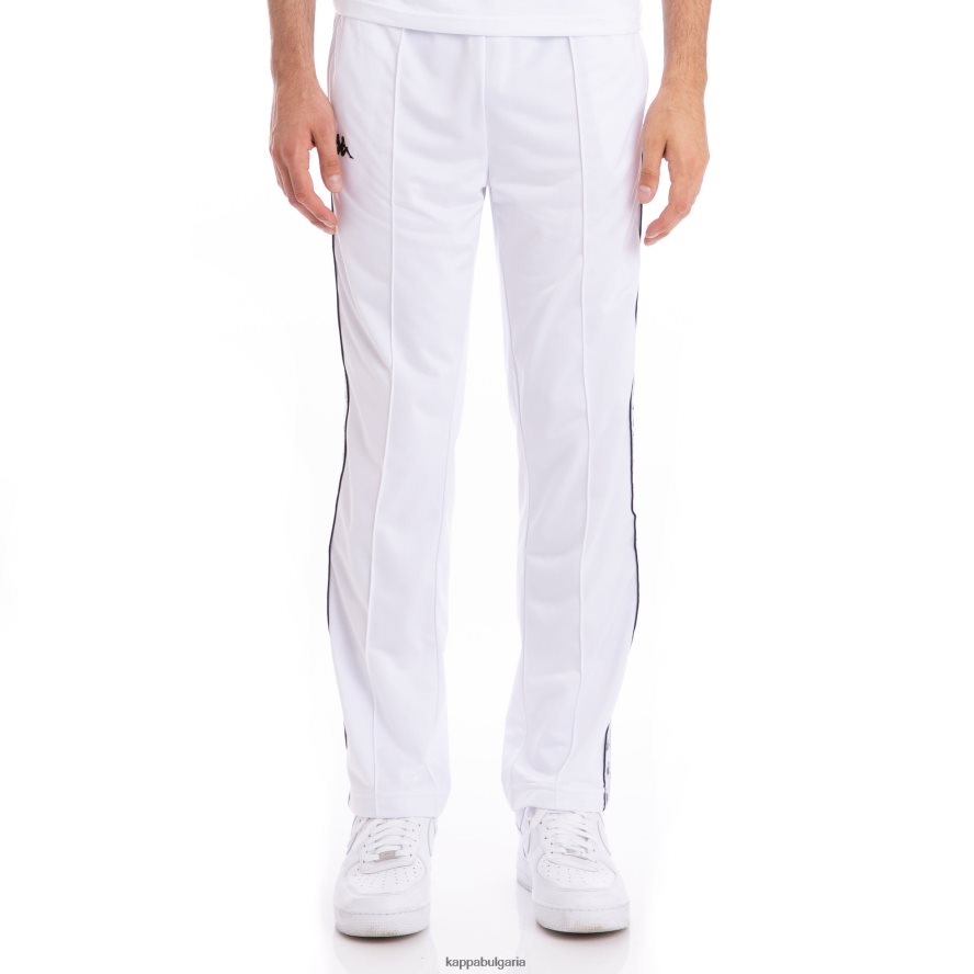 Kappa мъже 222 панталони banda astoriazz бял черен 48Z02639