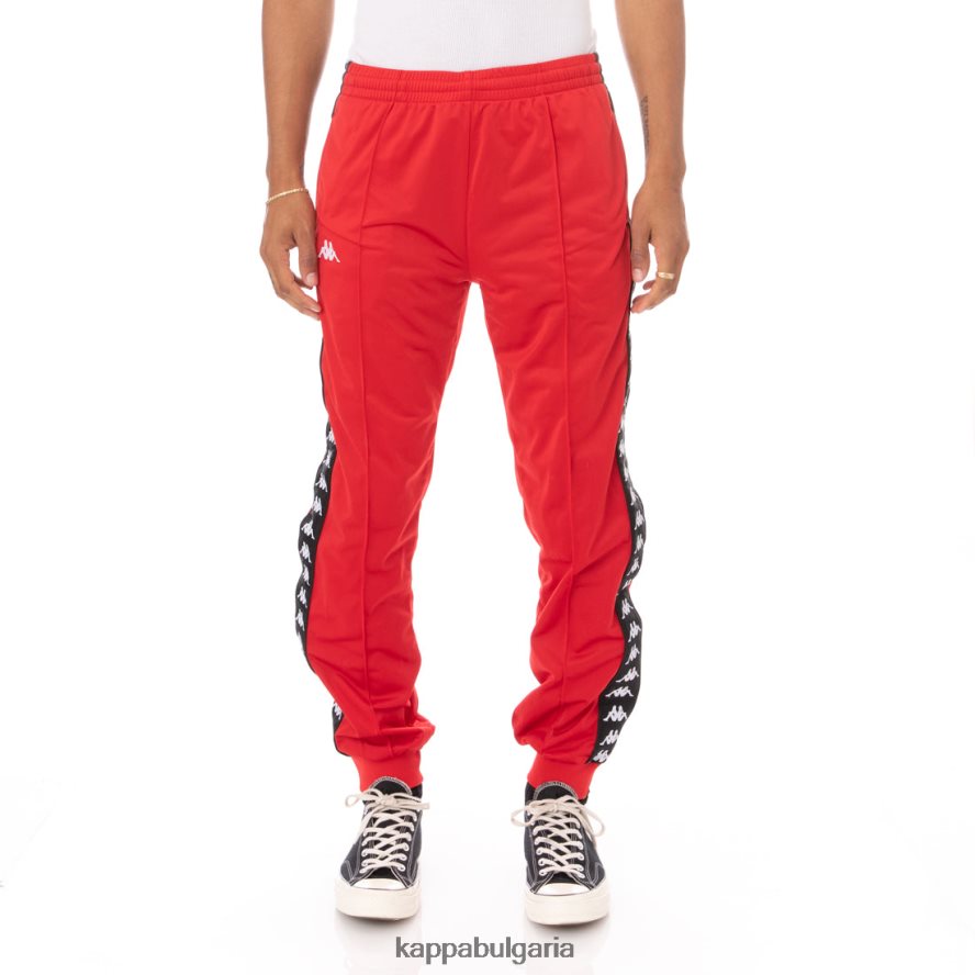 Kappa мъже 222 панталони banda rastoriazz червено черно 48Z02635