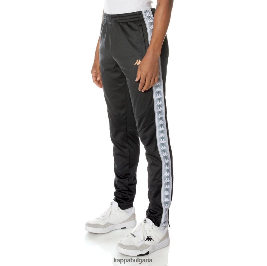 Kappa мъже 222 панталони banda world смолисточерен 48Z02617
