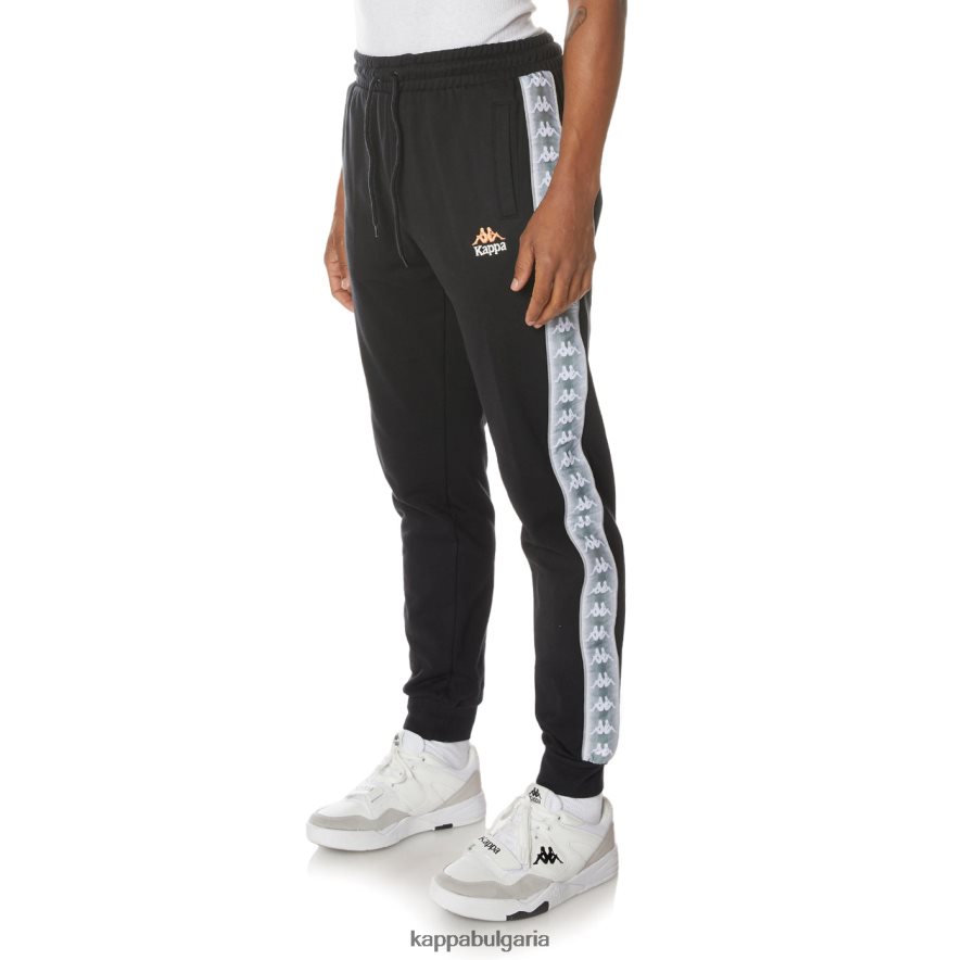 Kappa мъже 222 спортни панталони banda galanz смолисточерен 48Z02660