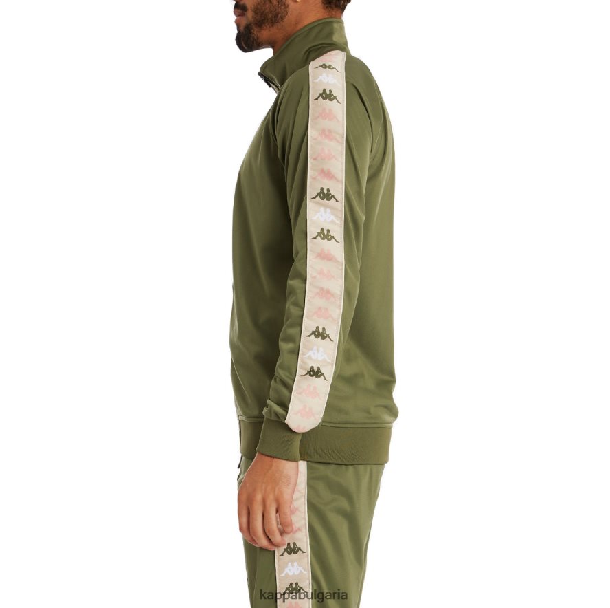 Kappa мъже 222 банда дуло яке с 2 писти зелена маслина 48Z0268