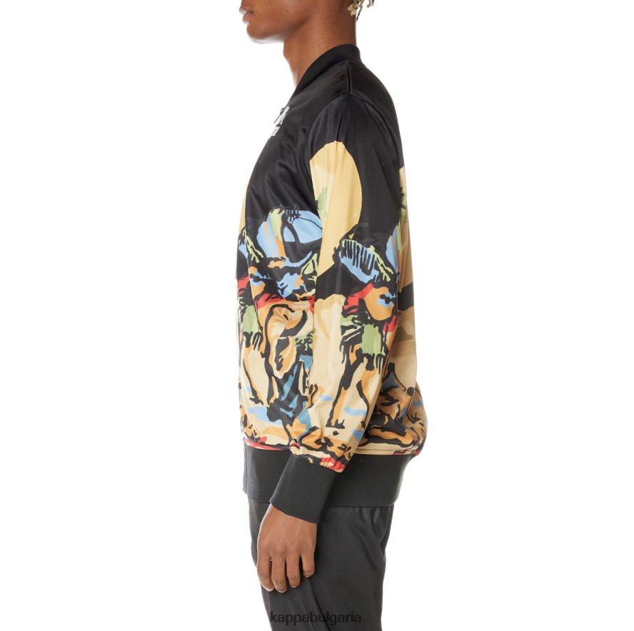 Kappa мъже автентично суданско яке смолисточерен 48Z0264