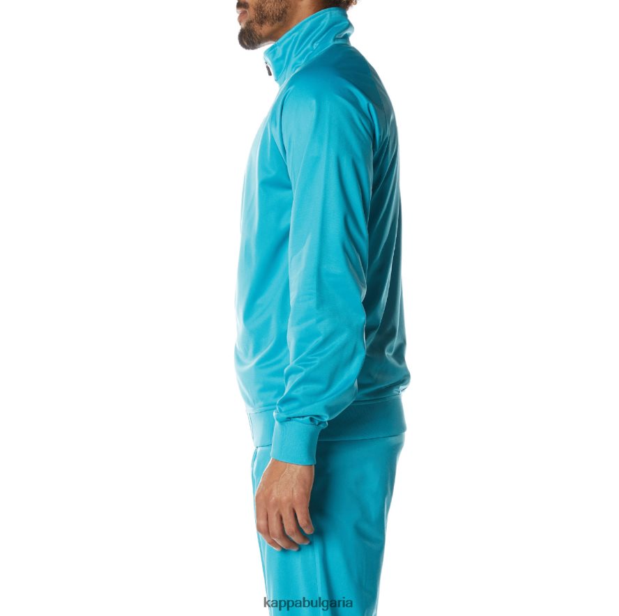 Kappa мъже автентично спортно яке angost тъмно аква 48Z0266