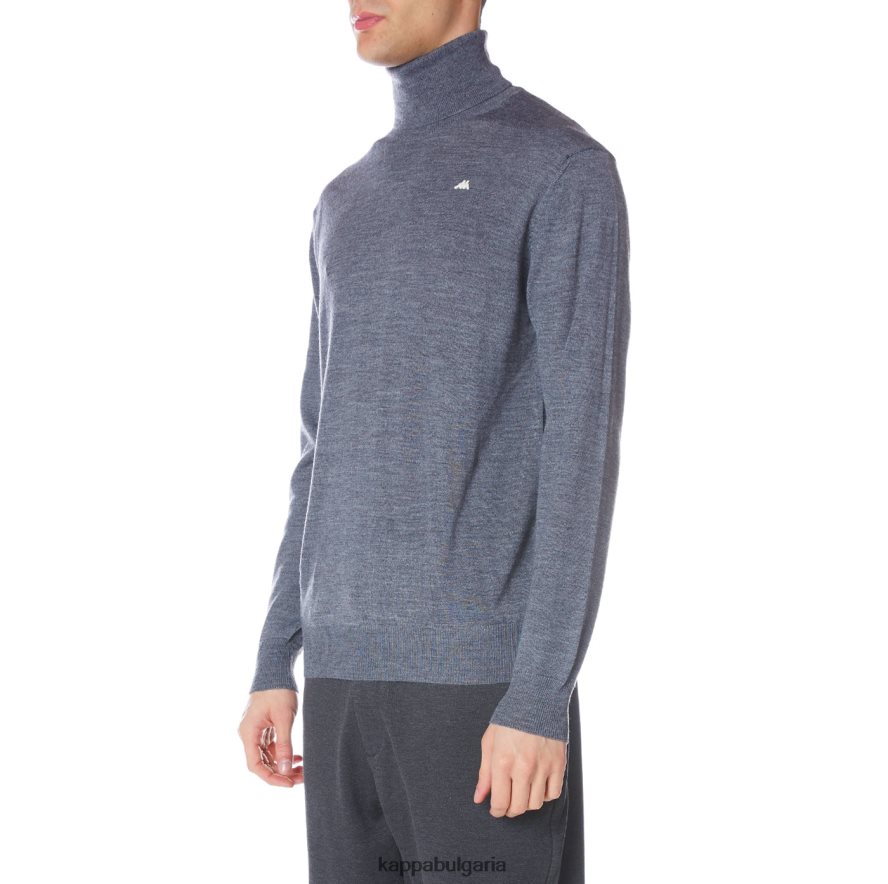 Kappa мъже халат giovani deiron водолазка светло сив 48Z02694