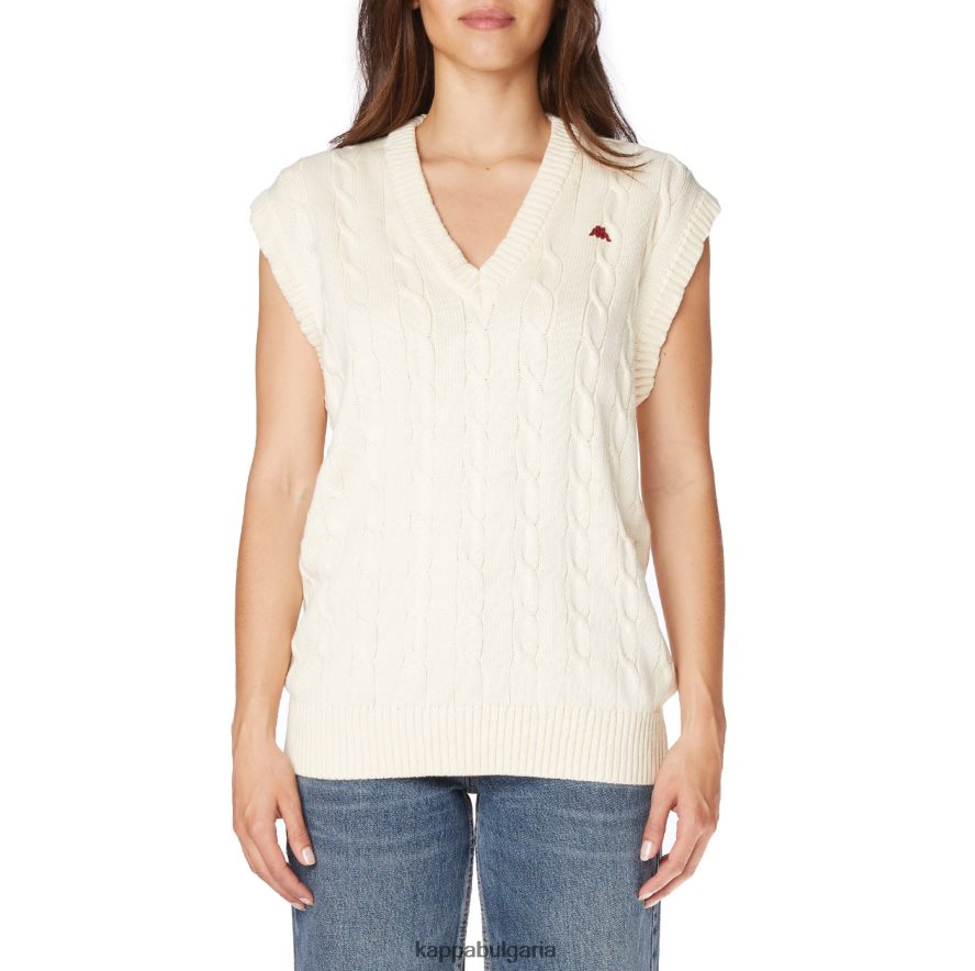 Kappa мъже халат giovani nembus жилетка сметана 48Z02691