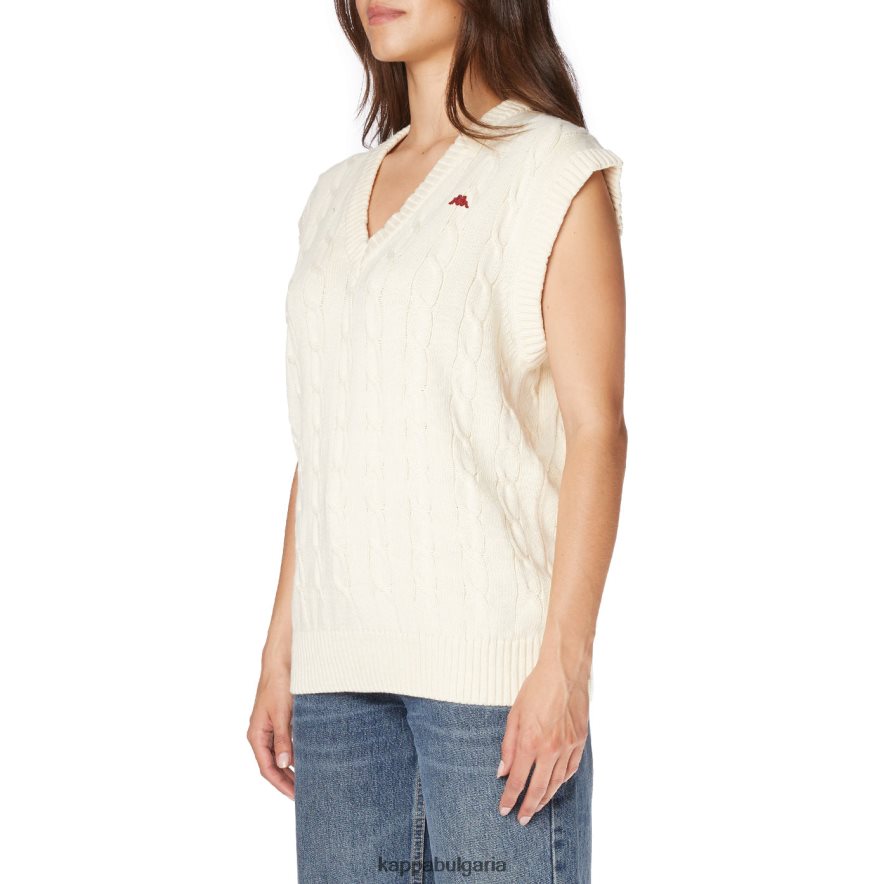 Kappa мъже халат giovani nembus жилетка сметана 48Z02691