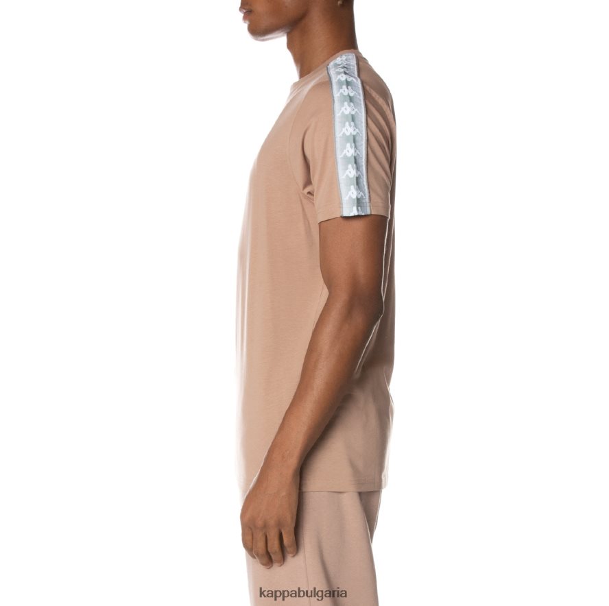 Kappa мъже 222 тениска banda dabst бежово 48Z026155