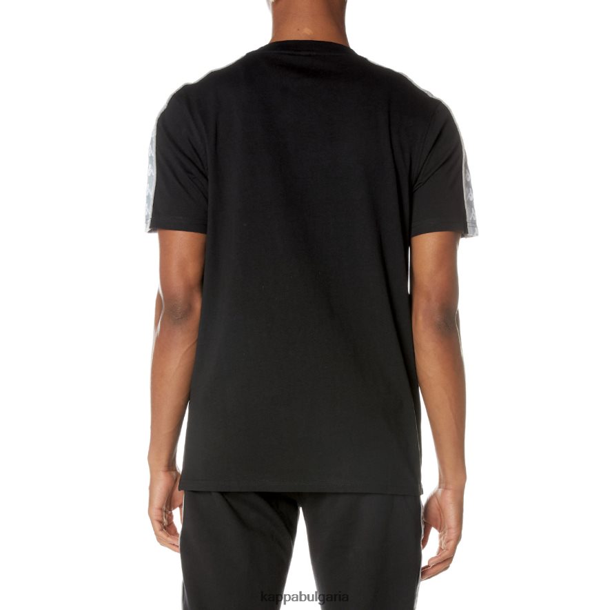 Kappa мъже 222 тениска banda dabst смолисточерен 48Z026158
