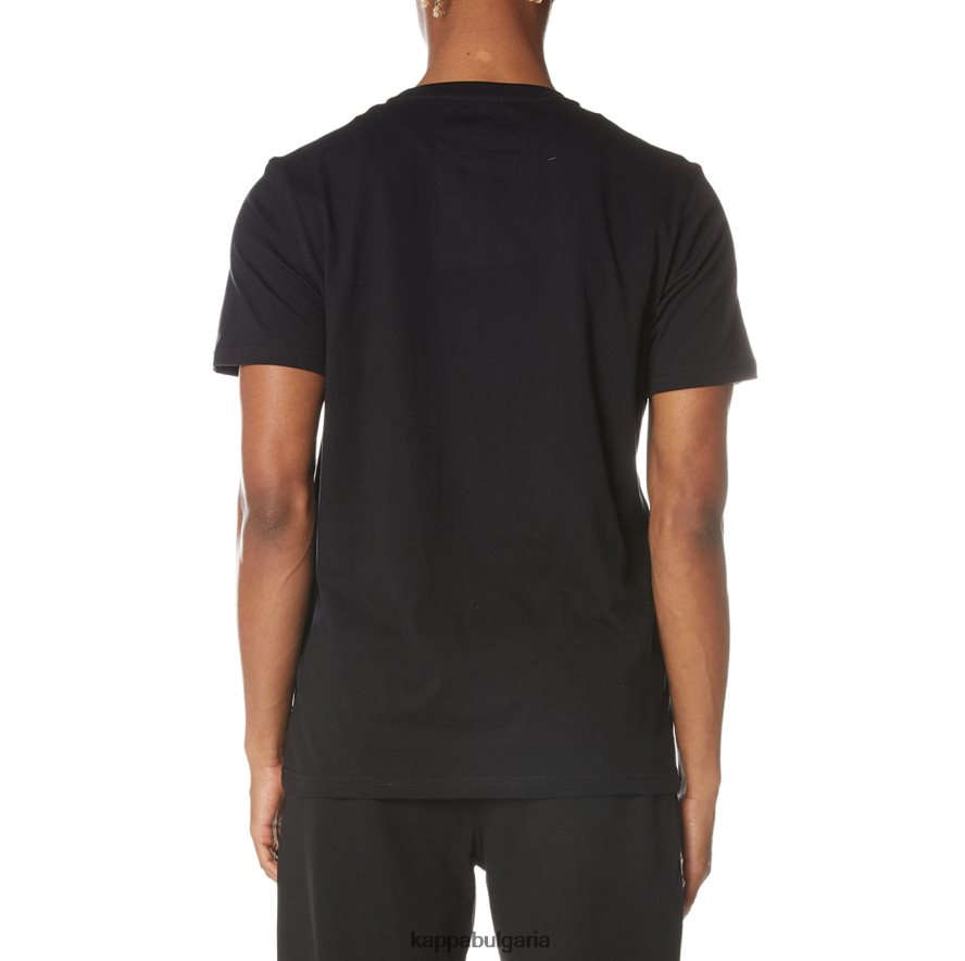 Kappa мъже мъдрец тениска черна струя 48Z026121