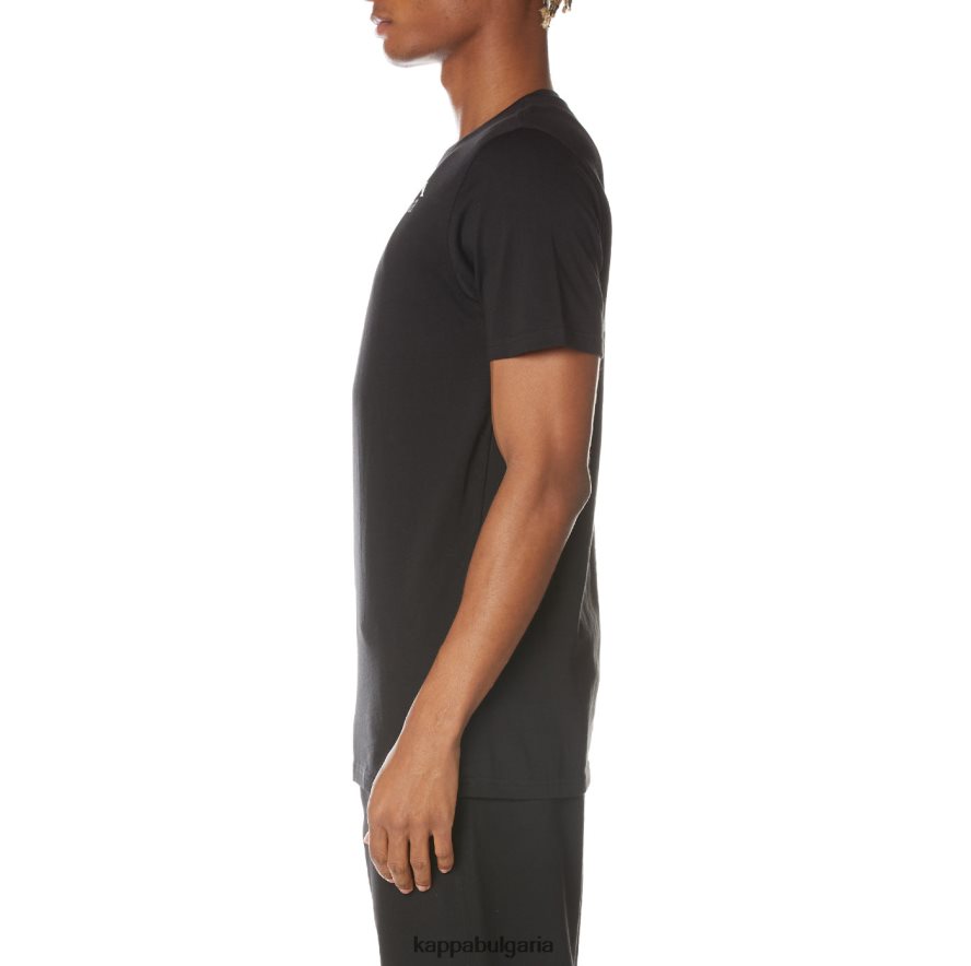 Kappa мъже автентична тениска черна струя 48Z026129