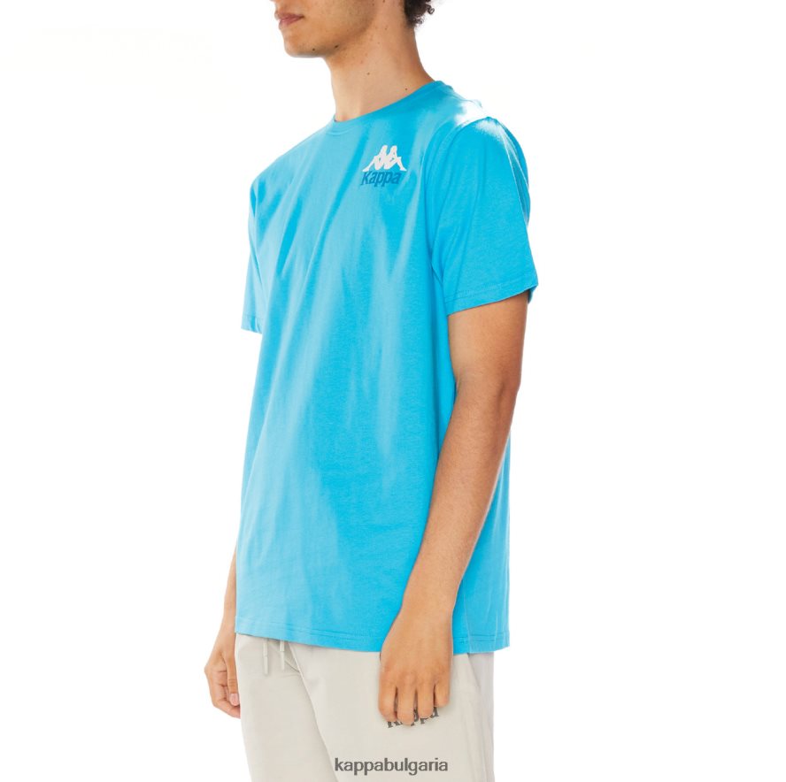 Kappa мъже автентична тениска тюркоаз 48Z026130