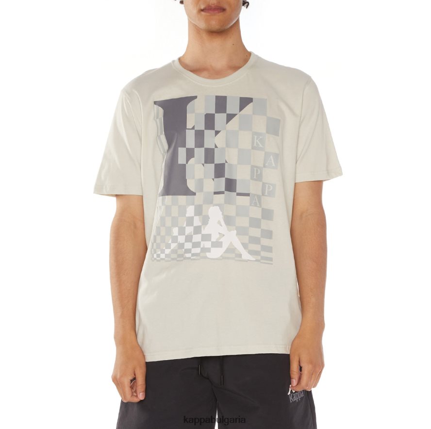 Kappa мъже фин тениска сиво 48Z026134