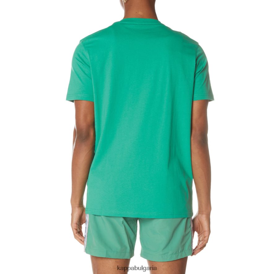 Kappa мъже тениска с автентични бузи зелено 48Z026142