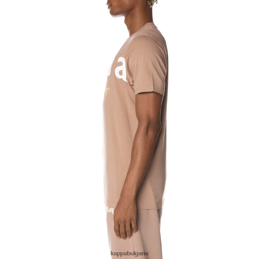 Kappa мъже тениска с автентични бузи бежово 48Z026161