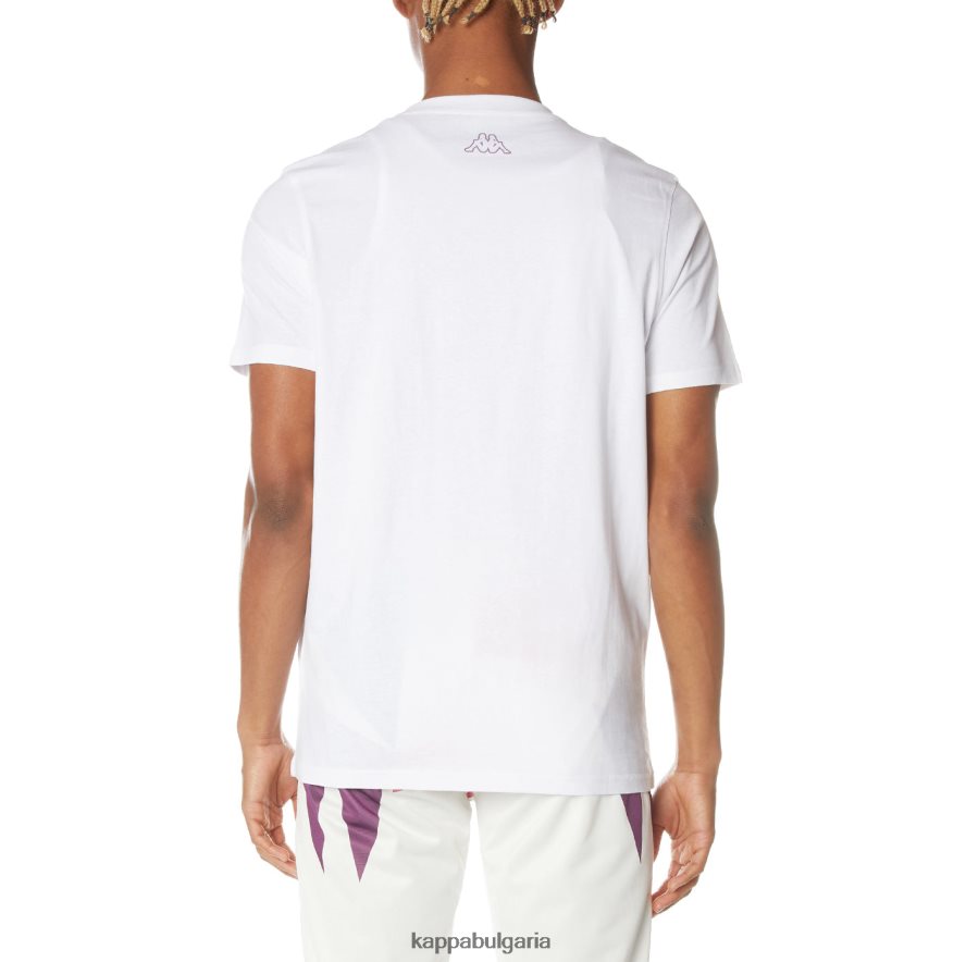 Kappa мъже тениска с лого бяло 48Z026169