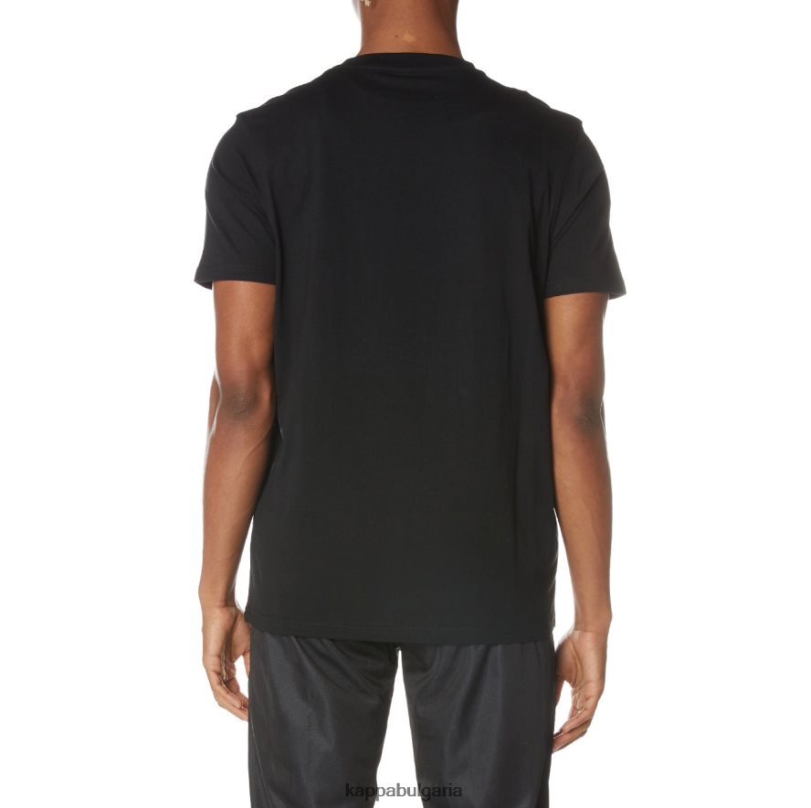 Kappa мъже автентична тениска cairo смолисточерен 48Z026164