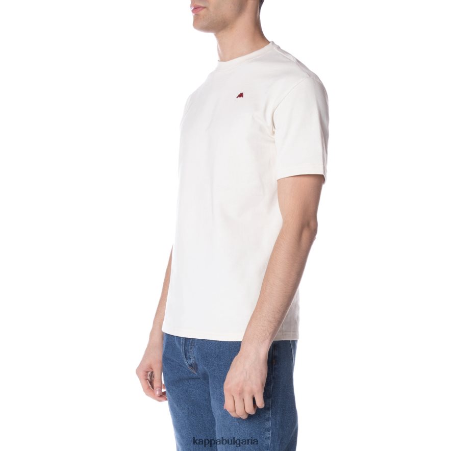 Kappa мъже халат giovani darphis тениска сметана 48Z026151