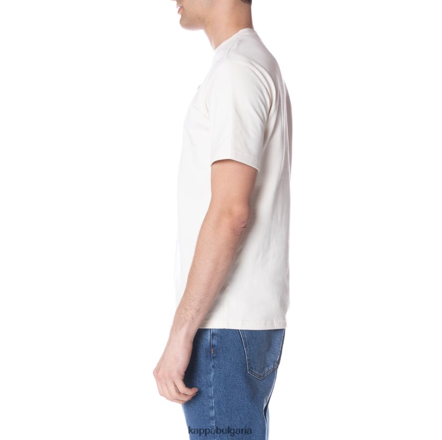 Kappa мъже халат giovani darphis тениска сметана 48Z026151