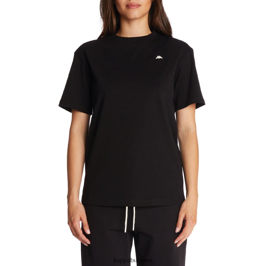 Kappa мъже халат giovani darphis тениска черен 48Z026152