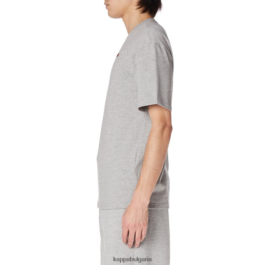 Kappa мъже халат giovani darphis тениска светло сив 48Z026153