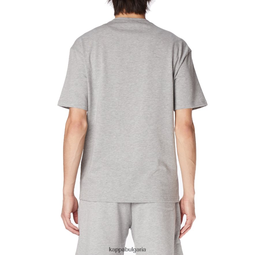 Kappa мъже халат giovani darphis тениска светло сив 48Z026153