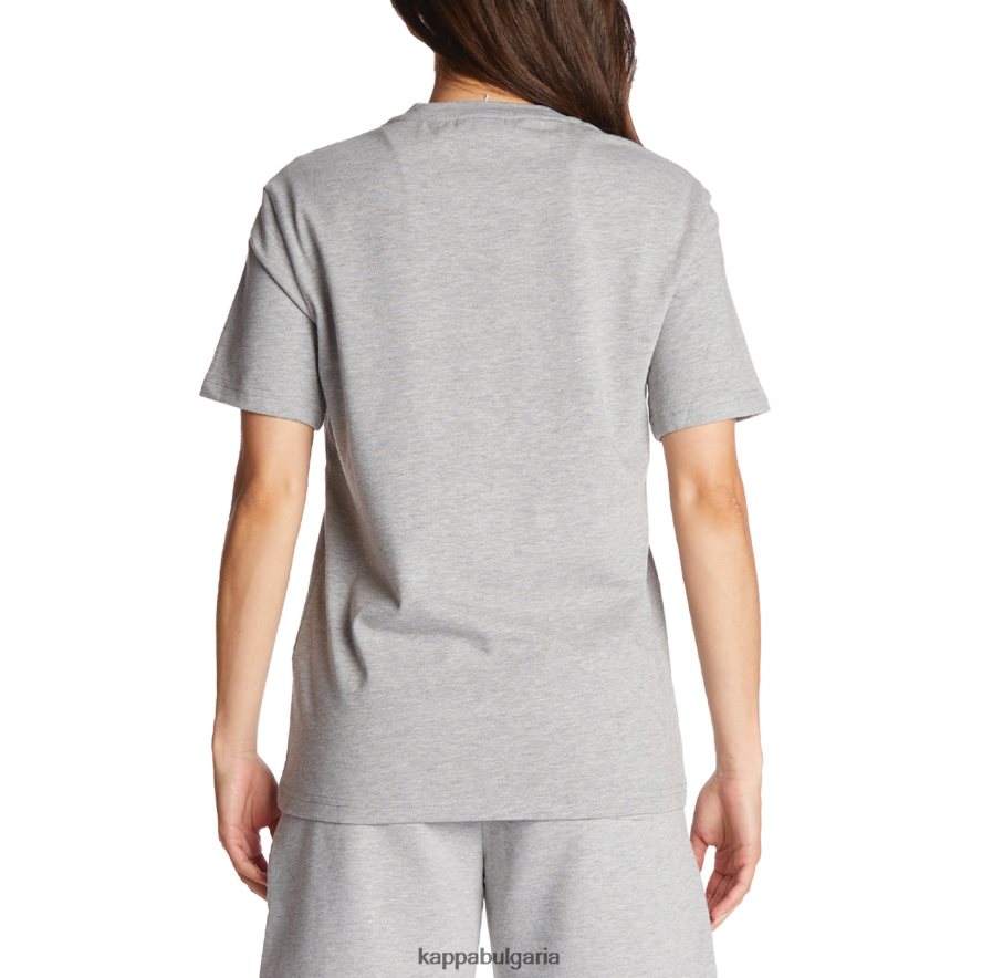 Kappa мъже халат giovani darphis тениска светло сив 48Z026153