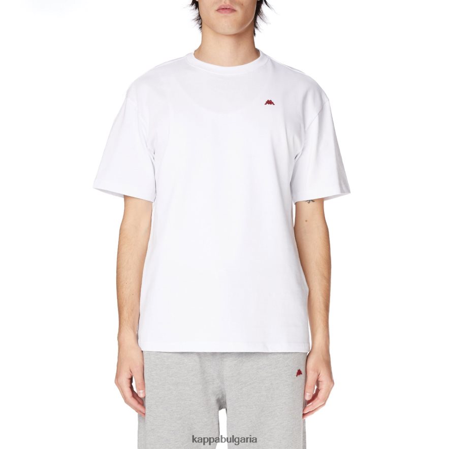 Kappa мъже халат giovani darphis тениска бяло 48Z026201