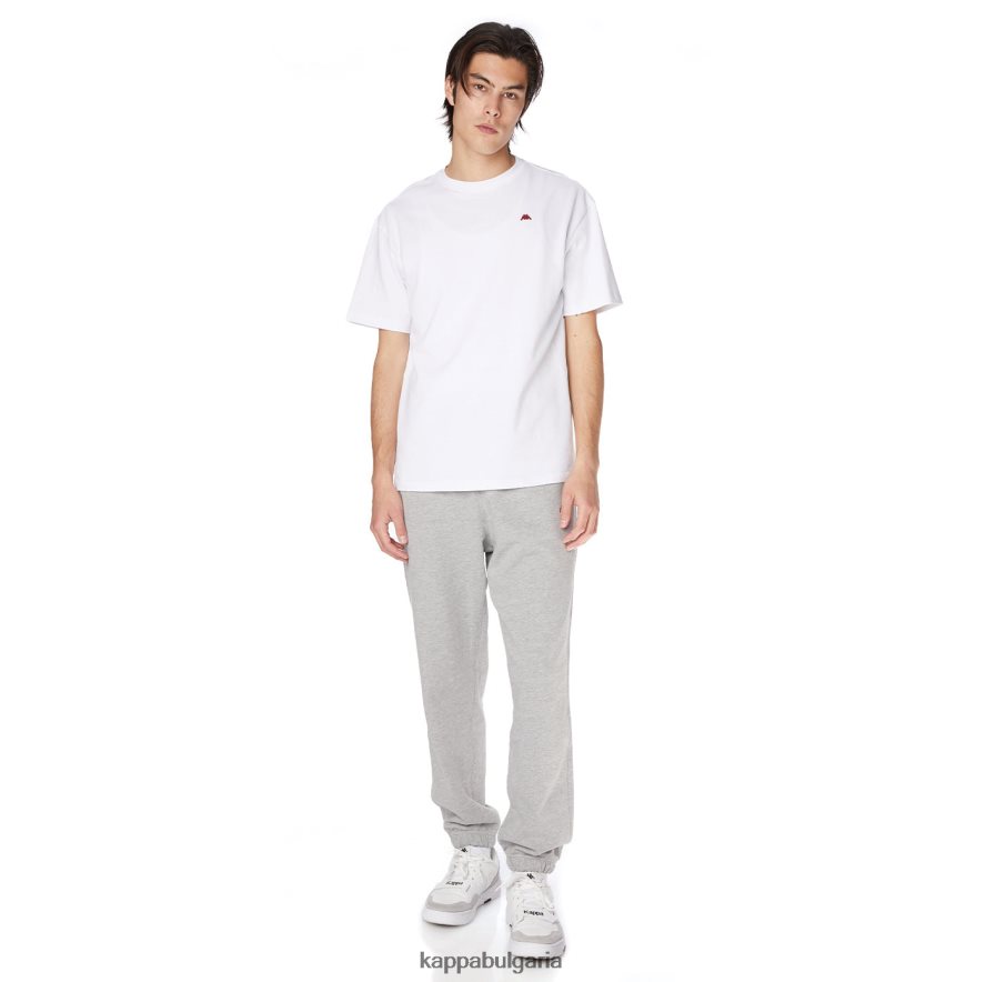 Kappa мъже халат giovani darphis тениска бяло 48Z026201