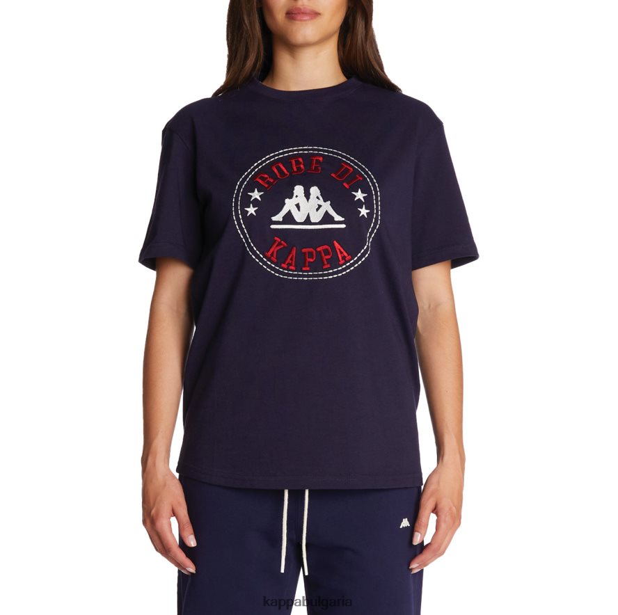Kappa мъже халат giovani revati тениска военноморски флот 48Z026198