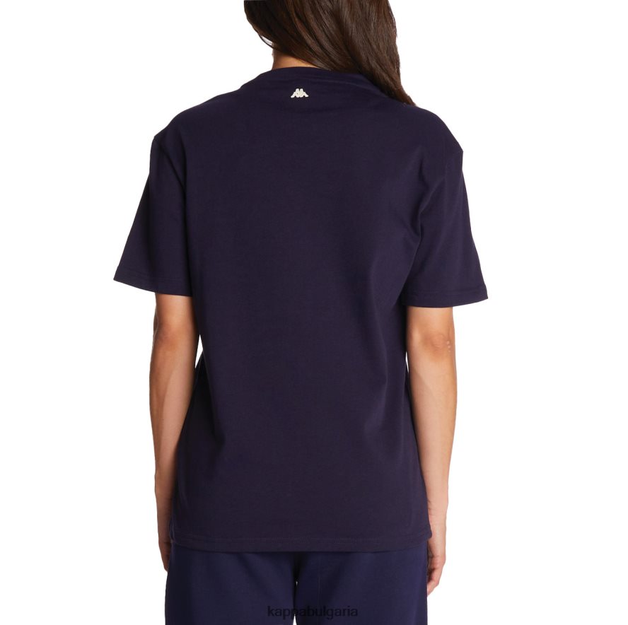 Kappa мъже халат giovani revati тениска военноморски флот 48Z026198