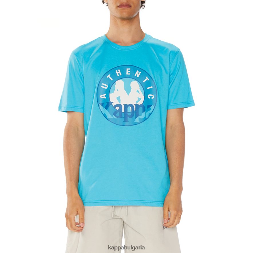 Kappa мъже тениска isla тюркоаз 48Z026138