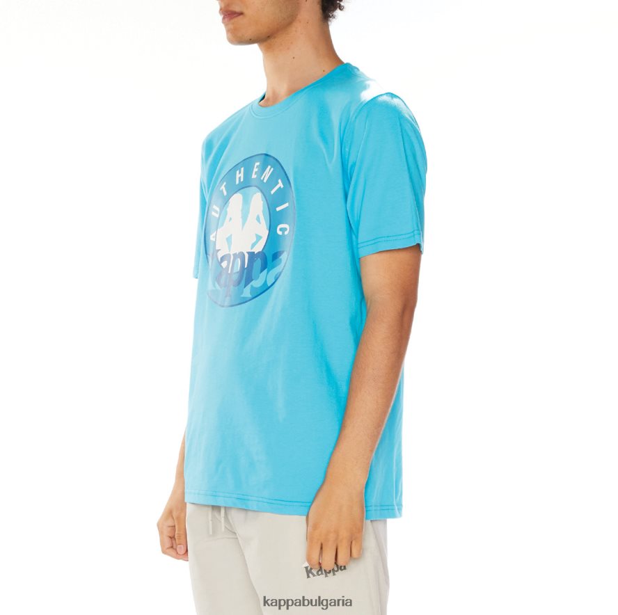 Kappa мъже тениска isla тюркоаз 48Z026138