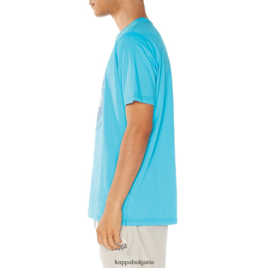 Kappa мъже тениска isla тюркоаз 48Z026138