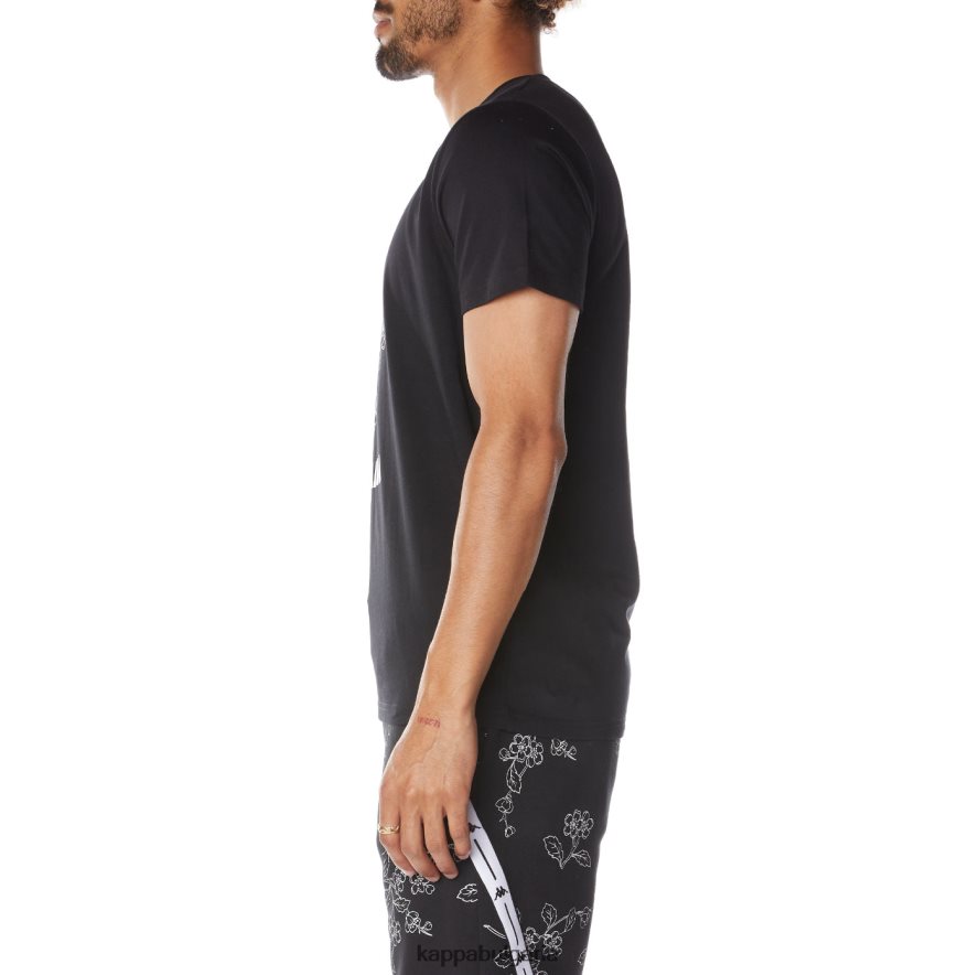Kappa мъже автентична тениска jpn vitriol черен дим 48Z026172