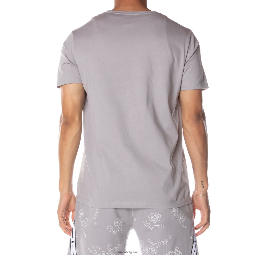 Kappa мъже автентична тениска jpn vitriol сиво 48Z026173