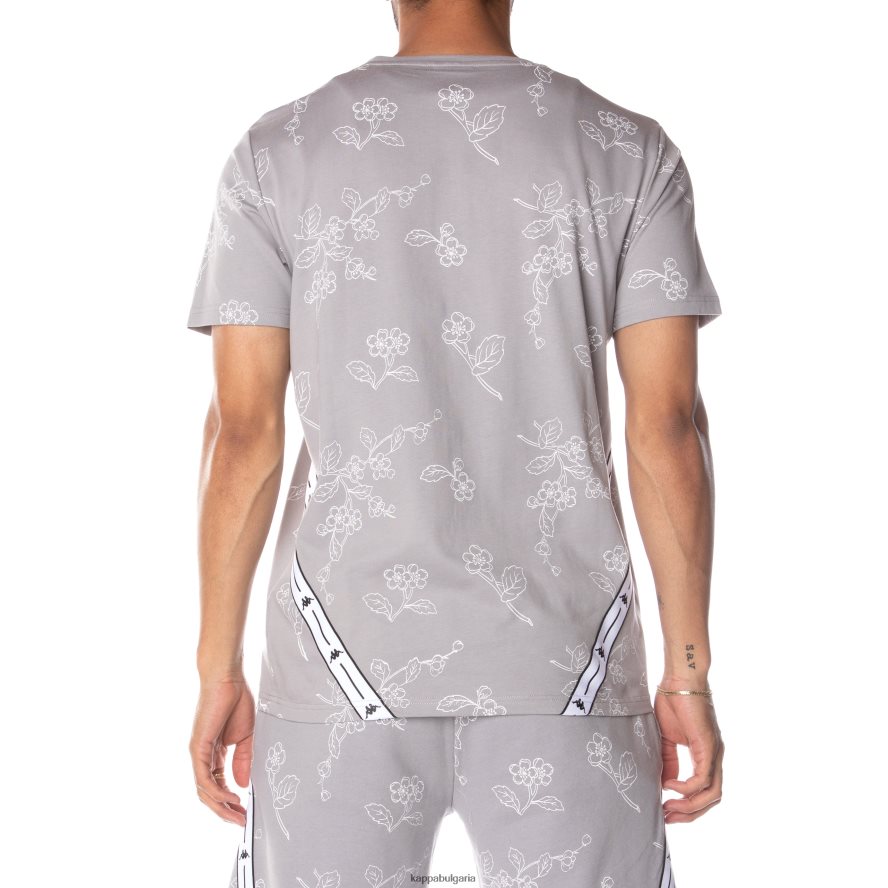 Kappa мъже автентична тениска jpn volfi сиво 48Z026171