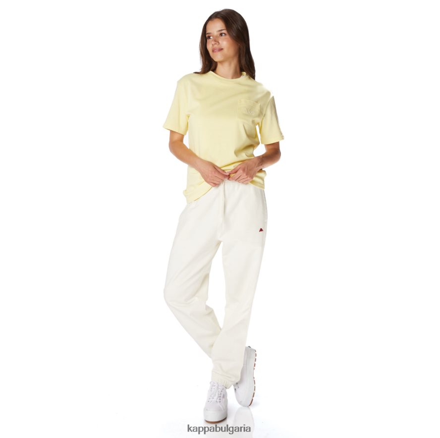 Kappa мъже robe giovani mirfak тениска жълто 48Z026195