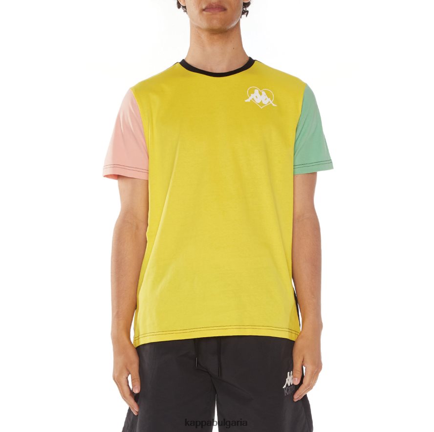 Kappa мъже автентична тениска zabrze черна струя 48Z026103